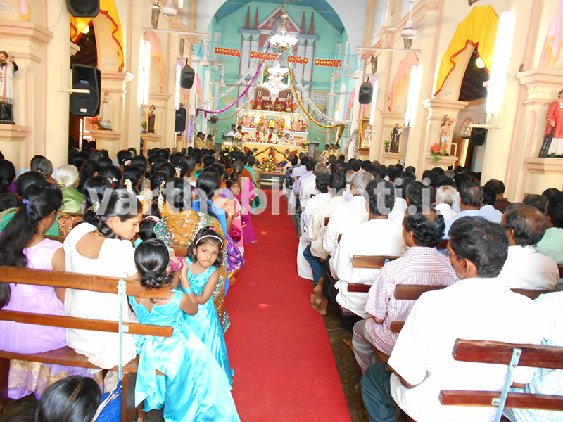 ಕಾಸರಗೋಡು : ಕಯ್ಯಾರು ಕ್ರಿಸ್ತರಾಜ ದೇವಾಲಯದ  ವಾರ್ಷಿಕ ಮಹೋತ್ಸವ